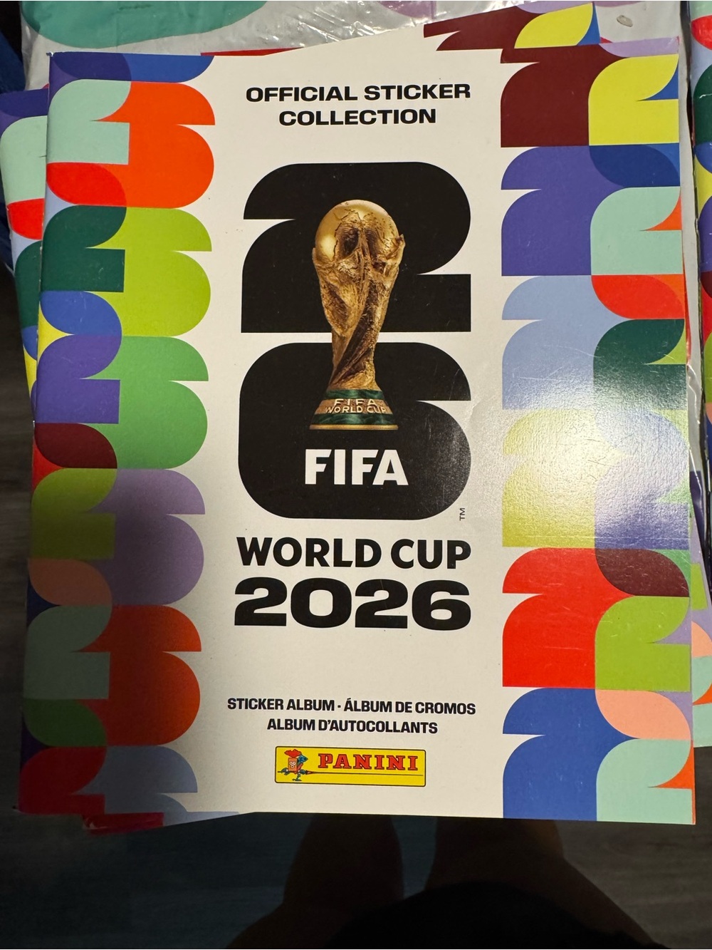 Panini FIFA World Cup 2026 Sticker Album - White with Multicolor Accents